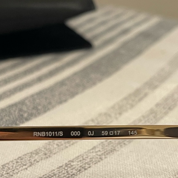 rag & bone 59mm Round Metal Aviator Sunglasses - Picture 10 of 14